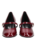 Högl Pumps in Rot Lack