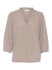 Kaffe Langarm-Bluse KAkatja Regular fit in Steeple Gray