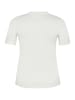 KAFFE curve T-Shirt kurzarm KCrie Regular fit in Chalk