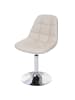 MCW 2er-Set Esszimmerstuhl A60, Kunstleder creme