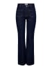ONLY Flared fit jeans in Dark Blue Denim