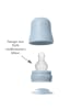 BIBS PP-Flasche 2er Pack Baby Bottle Round in blue