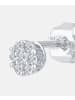 Diamant L'éternel Ohrstecker aus 375 Weißgold mit Diamant