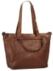 SPIKES & SPARROW Shopper echt Leder in cognac