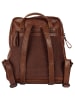 SPIKES & SPARROW Rucksack echt Leder in cognac