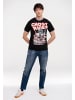 Logoshirt T-Shirt Marvel Comics - Ghost Rider in schwarz