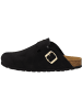 Palado Clogs Kiel Premium Leather in Schwarz