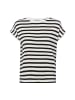More & More T-Shirt in schwarz weiß