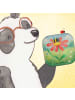 Mr. & Mrs. Panda Tischuntersetzer Hummel Blume Design ohne Spruch in Weiß