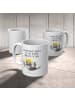 Mr. & Mrs. Panda Kindertasse Rabe Sombrero mit Spruch in Weiß