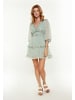Usha Women Dress in light green