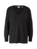 s.Oliver Pullover langarm in Schwarz