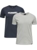 Hummel Hmllegacy Erwachsene in GREY MELANGE/BLUE NIGHTS