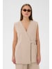 Soaked in Luxury Weste SLSofia Classic fit in White Pepper