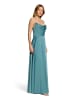 Vera Mont Abendkleid mit Wasserfallausschnitt in Cloudy Sky
