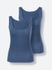 WITT WEIDEN Achseltop in jeansblau