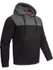 Alessandro Salvarini Kapuzenpullover Alessandro Salvarini Herren Hoodie AS312 in Schwarz