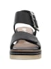 remonte Sandaletten in schwarz