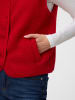 Vero Moda Teddyfell Weste in High Risk Red