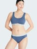 adidas Bustier SCOOP BRALETTE in Blau