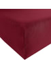 Bassetti Single-Jersey Spannbettlaken in bordeaux