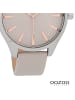 Oozoo Armbanduhr Oozoo Timepieces grau groß (ca. 42mm)