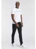 Delmao Stretch-Jeans in schwarz