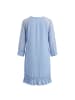 Trussardi Jeans Blau Polyester Damen Kleid