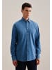 Seidensticker Casual Hemd Regular in Mittelblau