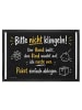 Mr. & Mrs. Panda Schmutzfangmatte Fußmatte Humorvoll Design mit ... in Weiß