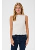 SAINT TROPEZ Ärmellose Bluse NaciaSZ Fitted in Bright White