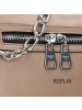 Replay Schultertasche 39 cm in dirty pale beige