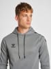 Hummel Verstellbare Taille Kapuzenpullover Hmlcore Erwachsene in GREY MELANGE