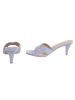 Ital-Design High-Heel Sandalette in Hellblau
