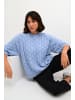 Kaffe Strickpullover KAmalene Loose fit in Vista Blue Melange