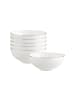 Villeroy & Boch 6er Set Dessertschalen Anmut Platinum No. 1 ø 13 cm weiß in weiß