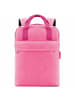 Reisenthel all day - Rucksack M 39 cm (black) in twist pink