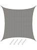 AMANKA Sonnensegel White Sands 300 x 300cm in grau