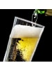 Mr. & Mrs. Panda Weizenbierglas Wal Konfetti ohne Spruch in Transparent