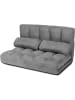 COSTWAY 3 in 1 Bodensofa in Grau