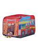 relaxdays Spielzelt Feuerwehr in Rot - (B)110 x (H)70 x (T)70 cm