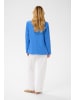 Cream Blazer CRCan Feminine in Palace Blue