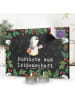 Mr. & Mrs. Panda Adventskalender Postbote Leidenschaft mit Spruch in Kreidetafel