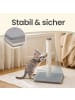 Feandrea Katzenbaum Clawfy in Hellgrau - (B)40 x (H)44 x (T)40 cm