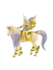 Schleich Spielfigur Bayala Sera mit Blüten-Einhorn, 5-12 Jahre