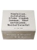Mr. & Mrs. Panda Geschenkbox Hinfallen, Aufstehen, Krone liegen.... in Weiß