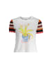 Desigual Weißes Baumwoll-T-Shirt
