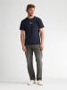 Petrol Industries Baumwoll-T-Shirt mit Grafik-Print foster in Blau