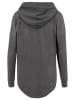 F4NT4STIC Oversized Hoodie Love is all you need in charcoal