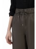 DreiMaster Vintage Damen Lederhose in Taupe